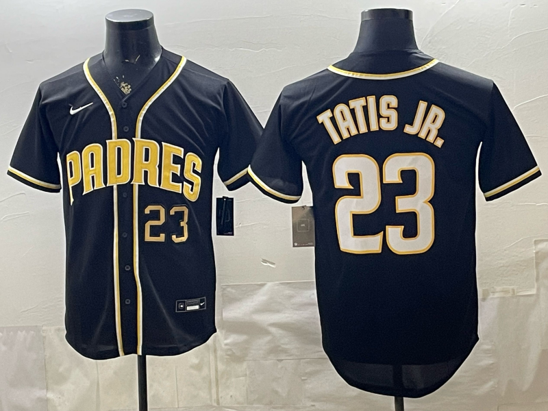Men San Diego Padres #23 Fernando Tatis Jr. Nike black 2026 Jersey 0520006